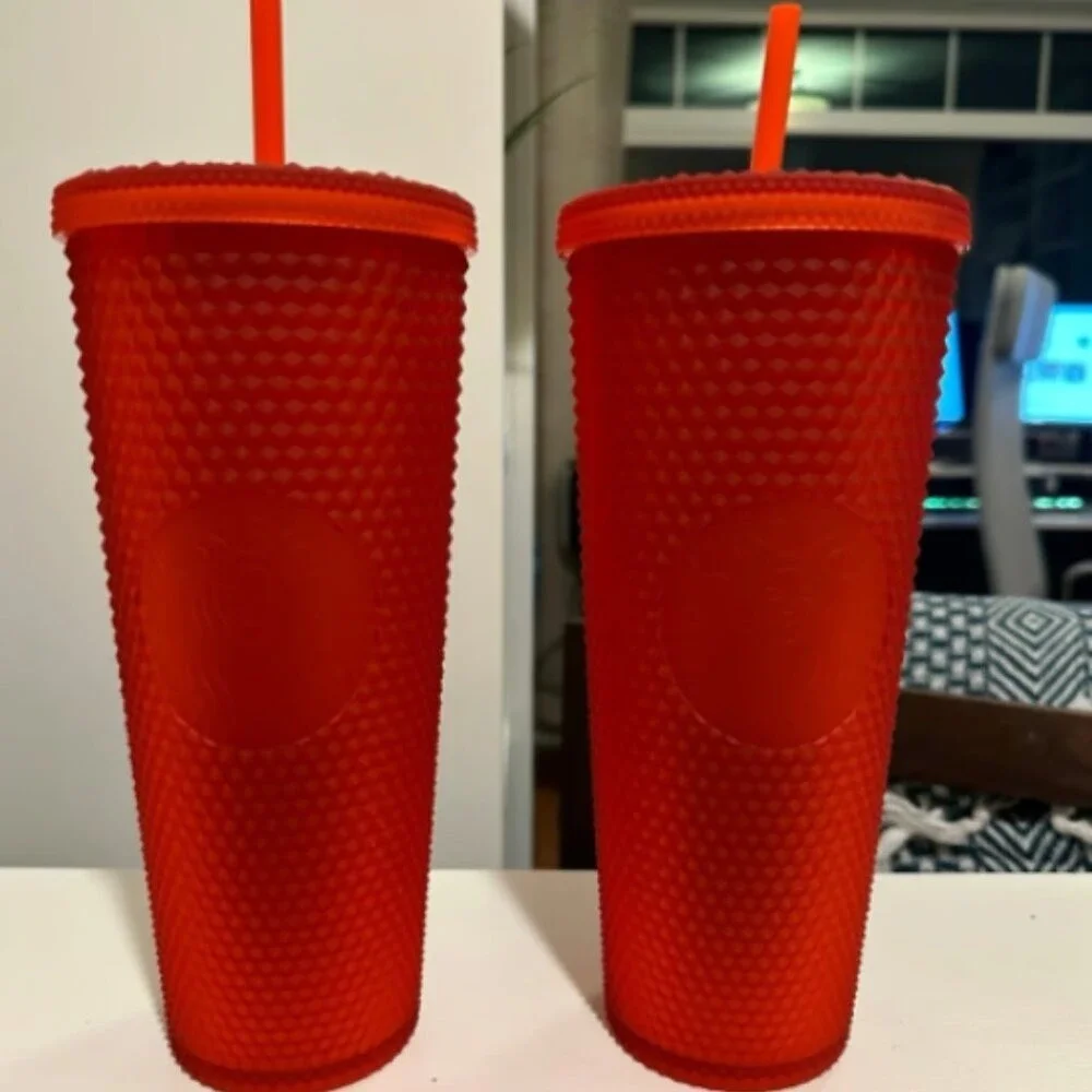 Starbucks Studded Tumbler Collection Venti Grande Cold Cups Matte Iridescent Lot